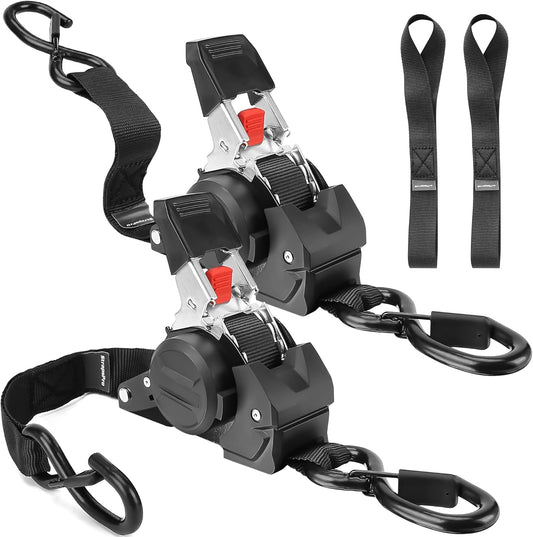 The World’s #1 Retractable Ratchet Straps for Pro-Level Security.