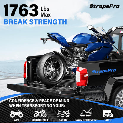 The World’s #1 Retractable Ratchet Straps for Pro-Level Security.