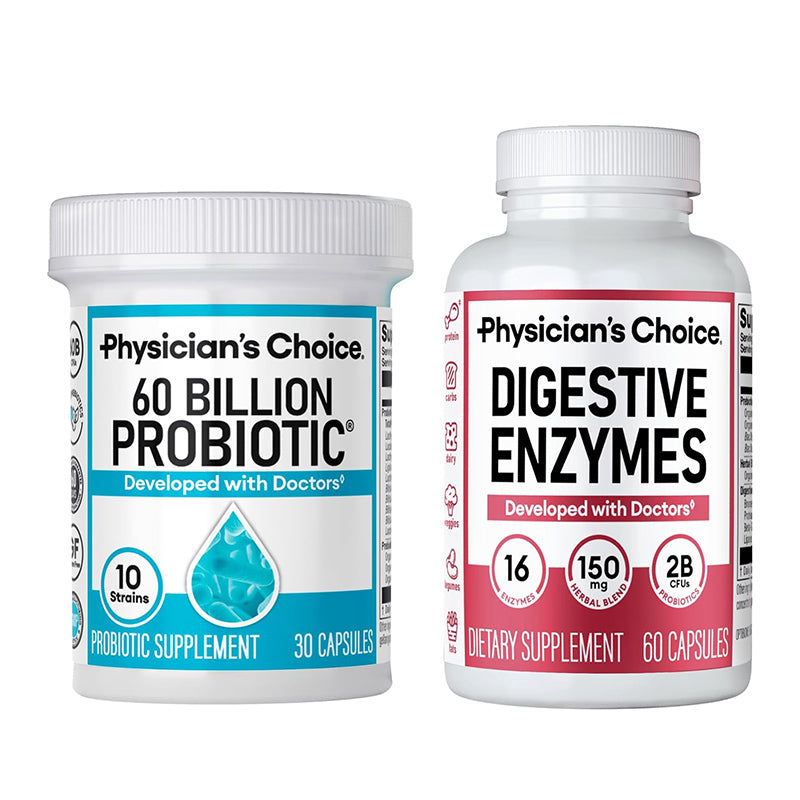 The Ultimate Gut Reset: 60 Billion Probiotics + Full Spectrum Enzymes