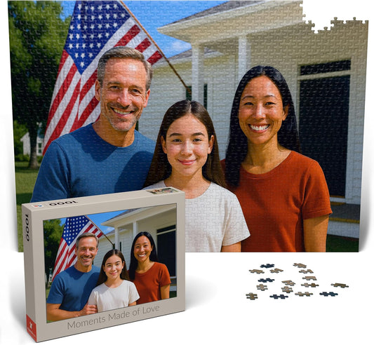 MyPuzzle Custom Photo Puzzle - Personalized Jigsaw Puzzle Made from Your Own Picture