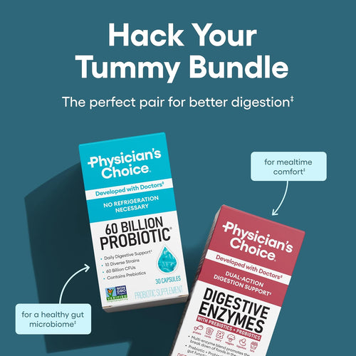 The Ultimate Gut Reset: 60 Billion Probiotics + Full Spectrum Enzymes