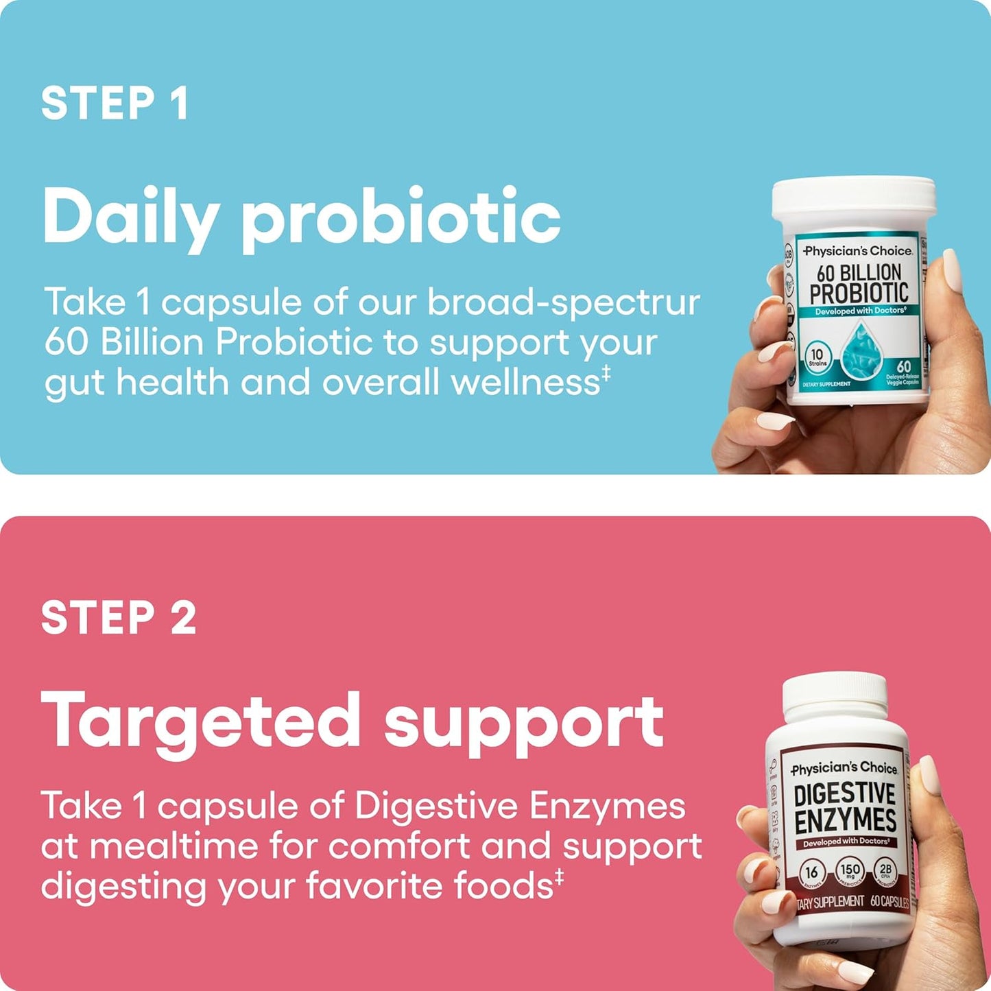 The Ultimate Gut Reset: 60 Billion Probiotics + Full Spectrum Enzymes