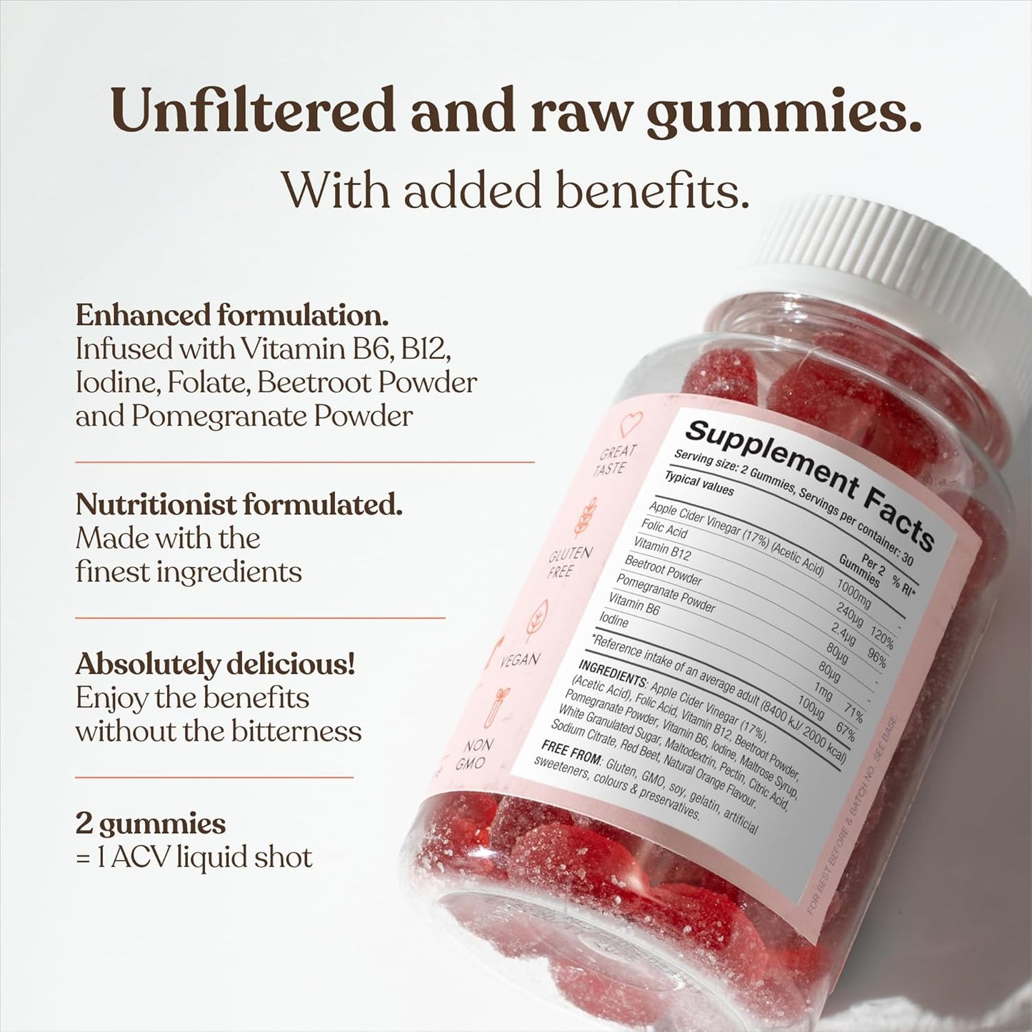 Your Daily Power Up: ACV Capsules with Superfood Advantage