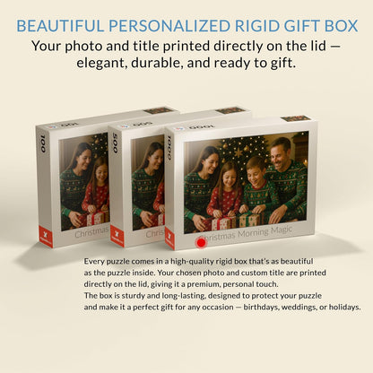 MyPuzzle Custom Photo Puzzle - Personalized Jigsaw Puzzle Made from Your Own Picture