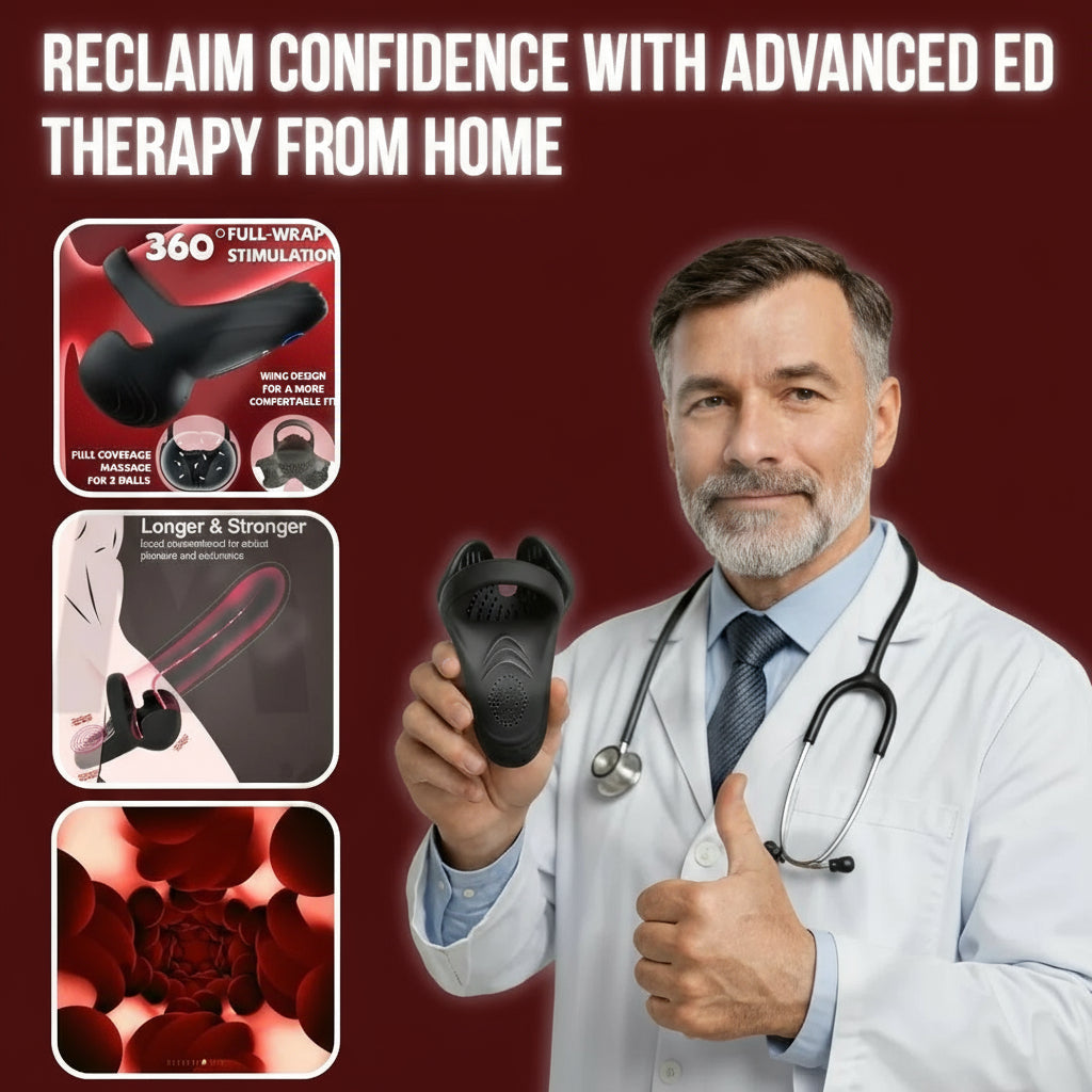 Alisanda™ VitalEngine Pro-The #1 5-in-1 athome trainer that reverses ED; PE with advanced precision